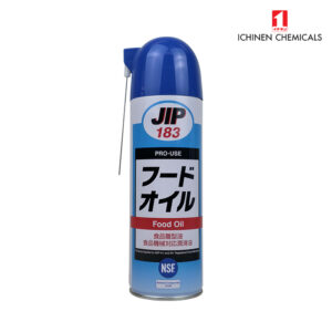 JIP183 สเปรย์น้ำมันหล่อลื่นสำหรับเครื่องจักรผลิตอาหาร Food Oil NSF-H1 และ H3 (000183)